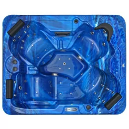 Outdoor whirlpool SPAtec 500B blau