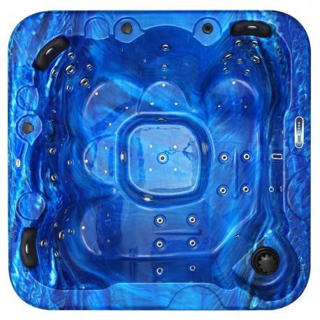 Outdoor whirlpool SPAtec 700B blau