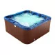 Outdoor whirlpool SPAtec 700B blau