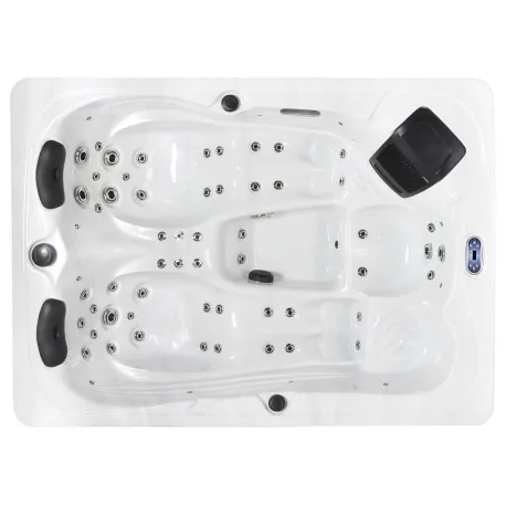 spa jacuzzi du extérieur SPAtec 450B blanc