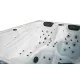 spa jacuzzi du extérieur SPAtec 450B blanc