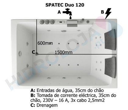 diagrama banheira hidromassagem